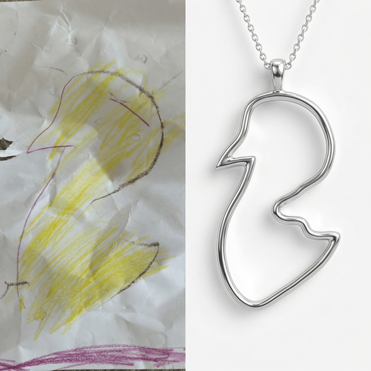 Collar Personalizado Infantil - Su arte o su letra